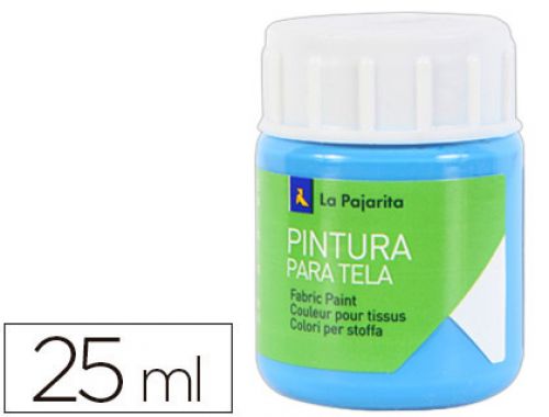 Tinta para tela, 20 ml. la pajarita - azul cyan , La pajarita , 8617 , 8423451180718